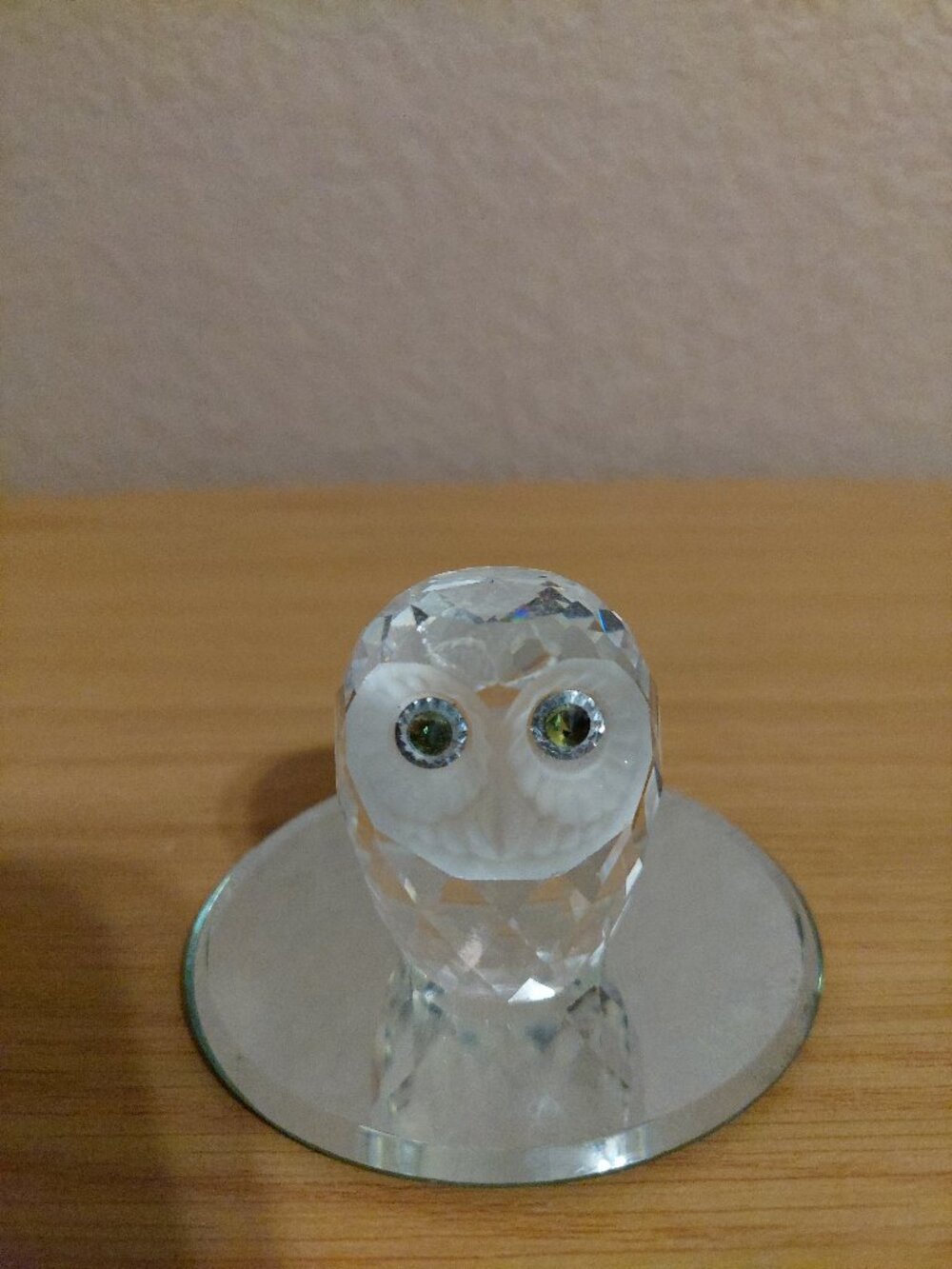 Vintage Swarovski Crystal Owl figurine from "Woodland Friends Collection